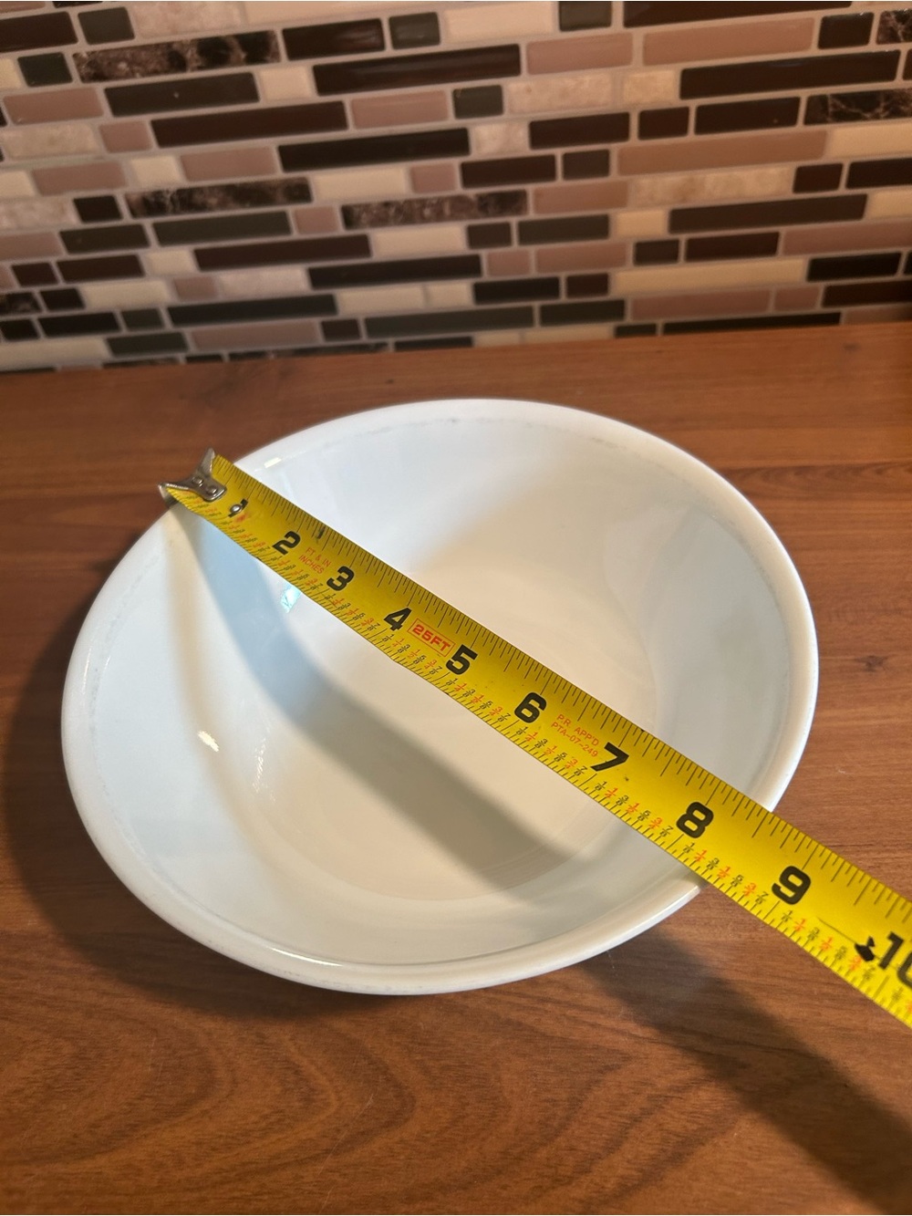 Vintage Corelle Woodland Serving Bowl with small chip - Picture 4 of 5